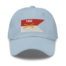 Load image into Gallery viewer, Dad hat - Army - 180th Cavalry Regiment - Guidon