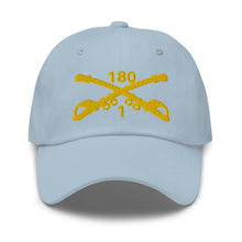 Load image into Gallery viewer, Dad hat - Army - 1st Squadron, 180th Cavalry Regiment Branch wo Txt X 300
