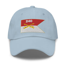Load image into Gallery viewer, Dad hat - Army - 240th Cavalry Regiment - Guidon