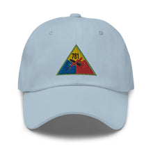 Load image into Gallery viewer, Dad hat - Army - 781st Tank Battalion SSI