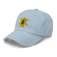 Load image into Gallery viewer, Dad hat - Army - PSYOPS w 8th Battalion Numeral - Line X 300 - Hat