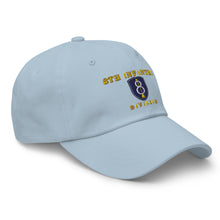 Load image into Gallery viewer, Dad hat - Army - 8th Infantry Division - Hat