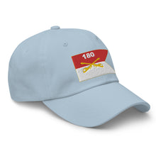 Load image into Gallery viewer, Dad hat - Army - 180th Cavalry Regiment - Guidon