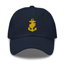 Load image into Gallery viewer, Dad hat - Navy - Navy Nurse Corps Pin wo Txt