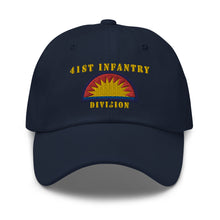 Load image into Gallery viewer, Dad hat - Army - 41st Infantry Division X 300 - Hat