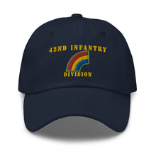 Load image into Gallery viewer, Dad hat - Army - 42nd Infantry Division X 300 - Hat