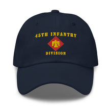Load image into Gallery viewer, Dad hat - Army - 45th Infantry Division X 300 - Hat