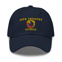 Load image into Gallery viewer, Dad hat - Army - 49th Infantry Division X 300 - Hat