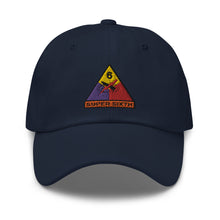 Load image into Gallery viewer, Dad hat - Army - 6th Armored Division - Super Sixth wo Txt