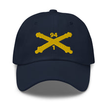 Load image into Gallery viewer, Dad hat - Army - 1st Bn, 94th Field Artillery Regiment - Arty Br wo Txt