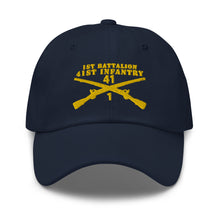 Load image into Gallery viewer, Dad hat - Army - 1st Bn 41st Infantry X 300 - Hat