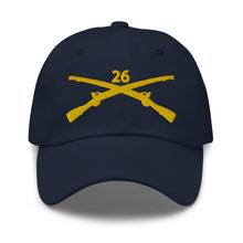 Load image into Gallery viewer, Dad hat - Army - 26th Infantry Regiment - w Infantry Br wo Txt X 300