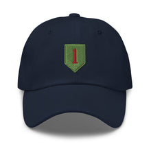 Load image into Gallery viewer, Dad hat - Army - 1st Infantry Division wo Txt