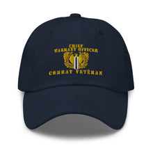 Load image into Gallery viewer, Dad hat - Army - Chief Warrant Officer 5 - CW5 - Combat Veteran - Line