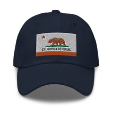 Load image into Gallery viewer, Dad hat - Flag - California
