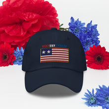 Load image into Gallery viewer, Dad hat - Flag - Western Forces - 2 Star Flag w Txt X 300
