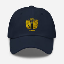 Load image into Gallery viewer, Dad hat - Emblem - Warrant Officer - CW6 - Veteran X 300