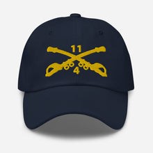 Load image into Gallery viewer, Dad hat - 4th Squadron, 11th Armored Cavalry Regiment Branch wo Txt X 300