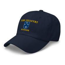 Load image into Gallery viewer, Dad hat - Army - 23rd Infantry Division X 300 - Hat
