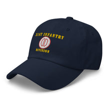 Load image into Gallery viewer, Dad hat - Army - 31st Infantry Division X 300 - Hat