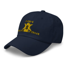 Load image into Gallery viewer, Dad hat - Army - PSYOPS w Branch Insignia - 8th Battalion Numeral - w Vietnam Vet X 300 - Hat