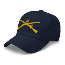 Load image into Gallery viewer, Dad hat - Army - 26th Infantry Regiment - w Infantry Br wo Txt X 300