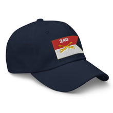 Load image into Gallery viewer, Dad hat - Army - 240th Cavalry Regiment - Guidon