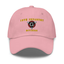Load image into Gallery viewer, Dad hat - Army - 19th Infantry Division X 300 - Hat