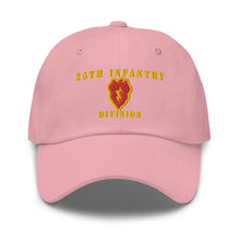 Load image into Gallery viewer, Dad hat - Army - 25th Infantry Division X 300 - Hat