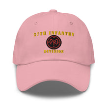 Load image into Gallery viewer, Dad hat - Army - 27th Infantry Division X 300 - Hat