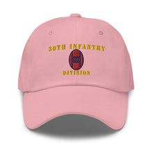 Load image into Gallery viewer, Dad hat - Army - 30th Infantry Division X 300 - Hat