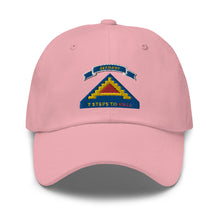 Load image into Gallery viewer, Dad hat - Army - 7th United States Army w 7 Steps Hell w Scroll