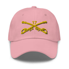 Load image into Gallery viewer, Dad hat - Army - 17th Cavalry Branch wo Txt