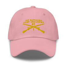 Load image into Gallery viewer, Dad hat - Army - 1st Bn 41st Infantry X 300 - Hat