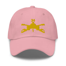 Load image into Gallery viewer, Dad hat - Army - 1st Bn 34th Armor - Armor Branch wo Txt