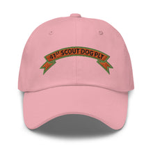 Load image into Gallery viewer, Dad hat - Army - 41st Scout Dog Platoon wo Txt