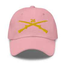 Load image into Gallery viewer, Dad hat - Army - 26th Infantry Regiment - w Infantry Br wo Txt X 300