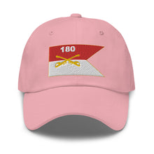 Load image into Gallery viewer, Dad hat - Army - 180th Cavalry Regiment - Guidon