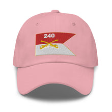 Load image into Gallery viewer, Dad hat - Army - 240th Cavalry Regiment - Guidon
