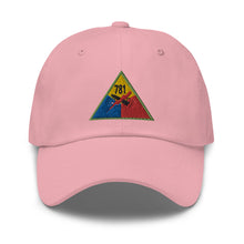 Load image into Gallery viewer, Dad hat - Army - 781st Tank Battalion SSI