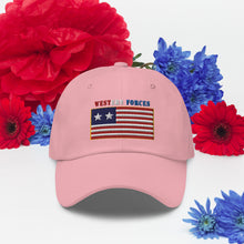 Load image into Gallery viewer, Dad hat - Flag - Western Forces - 2 Star Flag w Txt X 300
