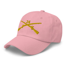 Load image into Gallery viewer, Dad hat - Army - 24th Infantry Regiment Branch wo Txt