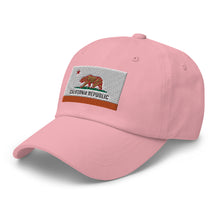 Load image into Gallery viewer, Dad hat - Flag - California