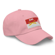 Load image into Gallery viewer, Dad hat - Army - 240th Cavalry Regiment - Guidon