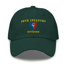 Load image into Gallery viewer, Dad hat - Army - 38th Infantry Division X 300 - Hat