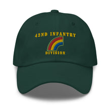 Load image into Gallery viewer, Dad hat - Army - 42nd Infantry Division X 300 - Hat