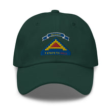 Load image into Gallery viewer, Dad hat - Army - 7th United States Army w 7 Steps Hell w Scroll