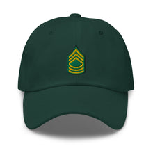 Load image into Gallery viewer, Dad hat - Army - Master Sergeant - MSG wo Txt