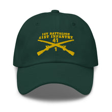Load image into Gallery viewer, Dad hat - Army - 1st Bn 41st Infantry X 300 - Hat