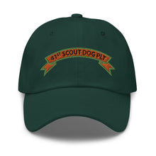 Load image into Gallery viewer, Dad hat - Army - 41st Scout Dog Platoon wo Txt